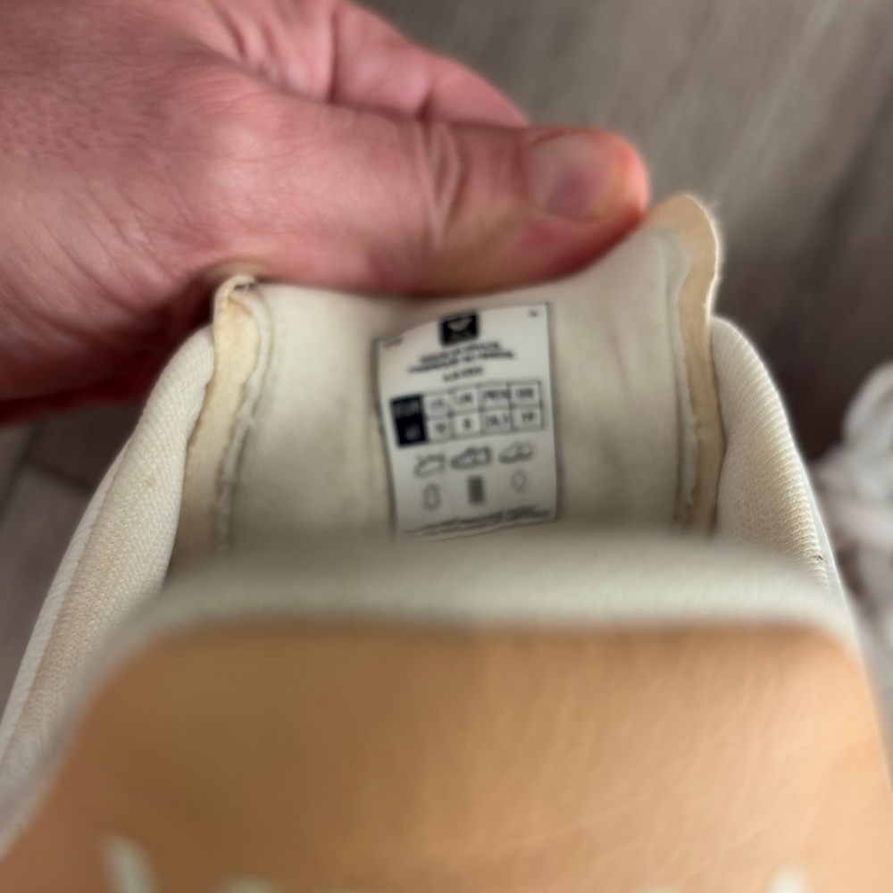 Veja Women's White Sneakers with Yellow V Logo and Peach Heel Tab - Picture 10 of 10